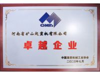 中國重型機械行業(yè)卓越企業(yè)